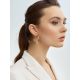 Chic Golden Hoop Earrings, image , picture 3