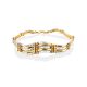 Ultra Feminine Mixed Gold Bracelet, image 