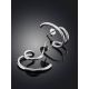 Curvy Sterling Silver Stud Earrings The ICONIC, image , picture 2