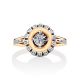Gorgeous Gold Diamond Ring, Ring Size: 5.5 / 16, image , picture 3