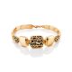 Designer Gold Enamel Link Bracelet, image 