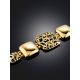 Designer Gold Enamel Link Bracelet, image , picture 2