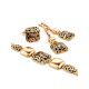 Fabulous Ornate Gold Enamel Ring, Ring Size: 8 / 18, image , picture 4
