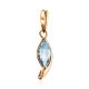 Elegant Gold Topaz Pendant, image , picture 3