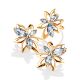 Chic Floral Design Gold Topaz Ring The Verbena, Ring Size: 8 / 18, image , picture 5