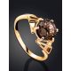 Fabulous Gold Smoky Quartz Ring, Ring Size: 7 / 17.5, image , picture 2