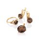 Fabulous Gold Smoky Quartz Ring, Ring Size: 7 / 17.5, image , picture 5