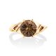 Fabulous Gold Smoky Quartz Ring, Ring Size: 7 / 17.5, image , picture 3