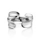 Designed Silver Ring Liquid The Liquid, Ring Size: Adjustable, image , picture 4