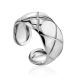 Chunky Sterling Silver Adjustable Ring The ICONIC, Ring Size: Adjustable, image 
