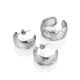 Chunky Sterling Silver Stud Earrings The ICONIC, image , picture 4