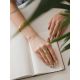 Bold Gold Plated Silver Stoneless Ring The ICONIC, Ring Size: Adjustable, image , picture 7