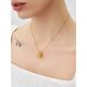 Boho Chic Gilded Silver Necklace The Liquid, image , picture 3
