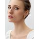 Chunky Gold Plated Silver Stud Earrings The ICONIC, image , picture 3