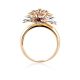 Rotating Motion Gold Diamond Ring, Ring Size: 8.5 / 18.5, image , picture 3