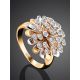 Rotating Motion Gold Diamond Ring, Ring Size: 8.5 / 18.5, image , picture 2