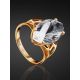 Fashionable Gold Topaz Ring, Ring Size: 8.5 / 18.5, image , picture 2