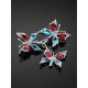 Wonderful Silver Crystal Butterfly Brooch, image , picture 2