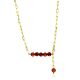 Fashionable Gilded Silver Necklace With Horizontal Bar Pendant The Palazzo, image 