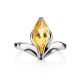 Amazing Silver Citrine Ring, Ring Size: 8 / 18, image , picture 3