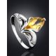 Amazing Silver Citrine Ring, Ring Size: 11 / 20.5, image , picture 2