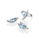 Chic Silver Topaz Ring, Ring Size: 9.5 / 19.5, image , picture 5