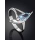 Chic Silver Topaz Ring, Ring Size: 8.5 / 18.5, image , picture 2