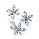 Butterfly Motif Silver Topaz Pendant, image , picture 4