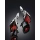 Chic Silver Garnet Earrings, image , picture 2
