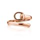 Belt Shaped Coil Ring The ICONIC, Ring Size: Adjustable, image , picture 3
