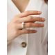 Silver Adjustable Ring With Baubles The Liquid, Ring Size: Adjustable, image , picture 4