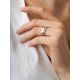 Double Shank Silver Ring The Liquid, Ring Size: Adjustable, image , picture 4