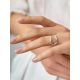 Designer Silver Adjustable Ring The Liquid, Ring Size: Adjustable, image , picture 4