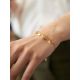 Boho Chic Gilded Silver Coin Charm Bracelet The Liquid, image , picture 3