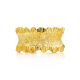 GORGEOUS 18ct Gold on Sterling Silver Ring The Liquid, Ring Size: Adjustable, image , picture 4