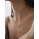 Designer Gilded Silver Necklace The Liquid, image , picture 4