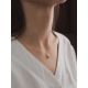Chic Gold Plated Silver Necklace With Drop Shaped Pendant The Liquid, image , picture 4