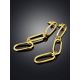 Gold Plated Silver Chain Earrings The ICONIC, image , picture 2