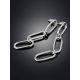 Ultra Stylish Silver Chain Earrings The ICONIC, image , picture 2