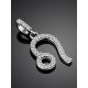 White Gold Diamond Leo Sign Pendant, image , picture 2