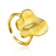Abstract Design Gilded Silver Ring The Liquid, Ring Size: Adjustable, image 