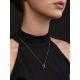 Refined Gold Garnet Pendant The Flora, image , picture 4