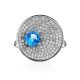 Stunning Silver Crystal Ring, Ring Size: 9.5 / 19.5, image , picture 3