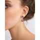 Transformable Silver Amethyst Earrings, image , picture 3