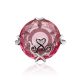 Dazzling Pink Crystal Ring, Ring Size: 6.5 / 17, image , picture 3