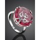 Dazzling Pink Crystal Ring, Ring Size: 6.5 / 17, image , picture 2