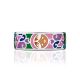 Playful Design Silver Enamel Band Ring, Ring Size: 8 / 18, image , picture 4