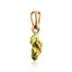 Bright 24K Gold Pendant The Nugget, image , picture 3