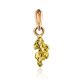Bright 24K Gold Pendant The Nugget, image 