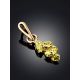 Bright 24K Gold Pendant The Nugget, image , picture 2